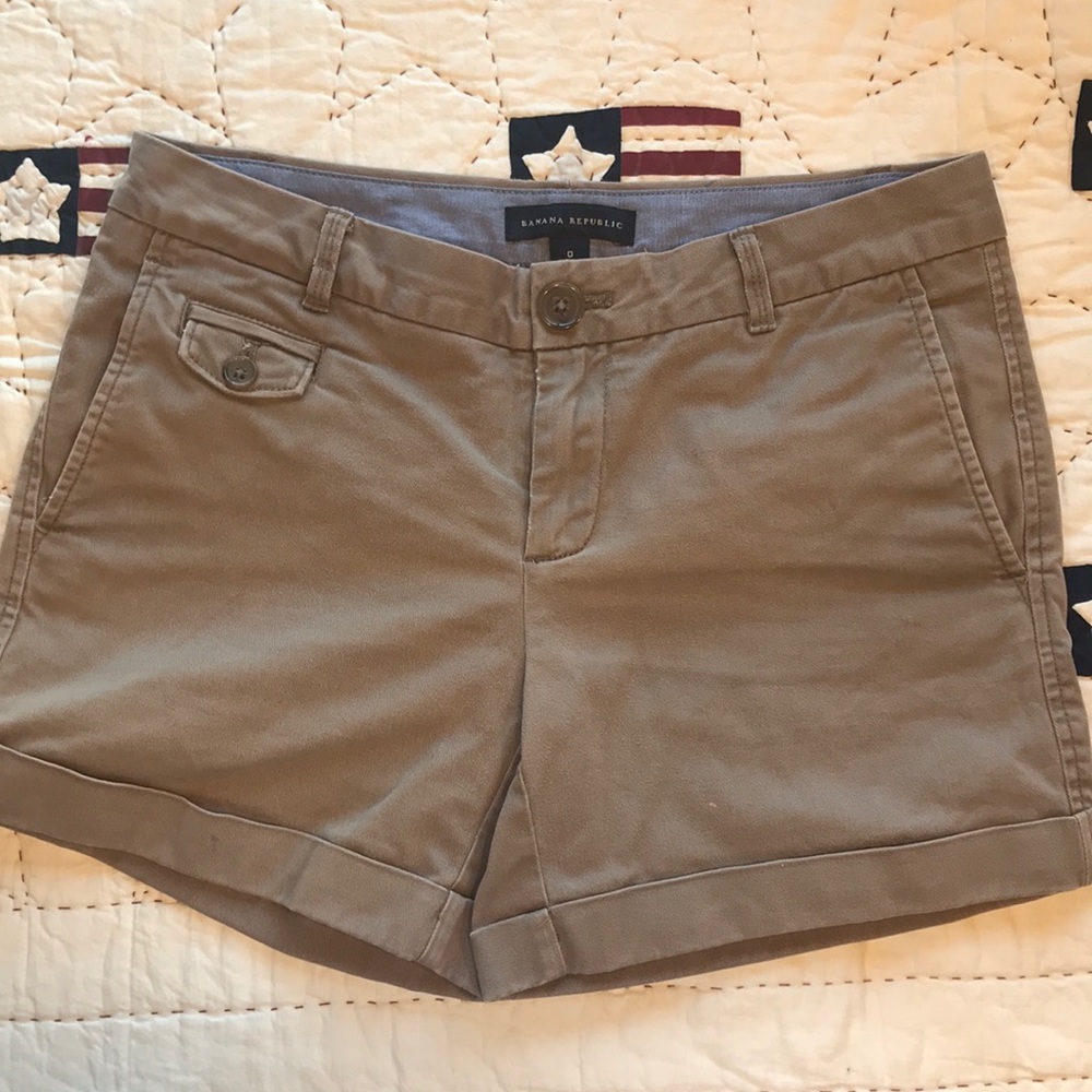 Banana Republic Khaki Shorts